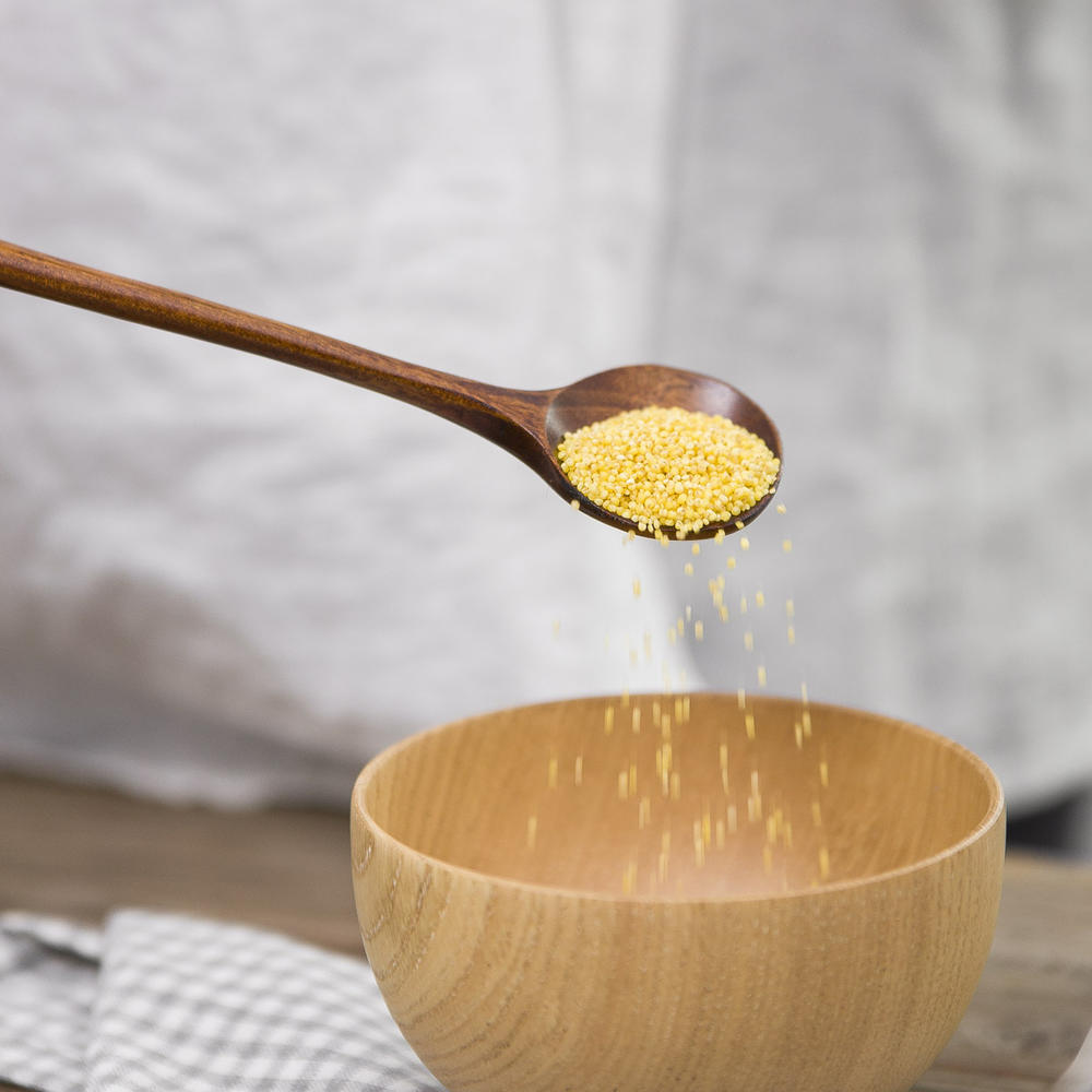 Japanischer Stil Langer Griff Holz Rühren Gewürz Holz Haushalt Miso Suppe Löffel