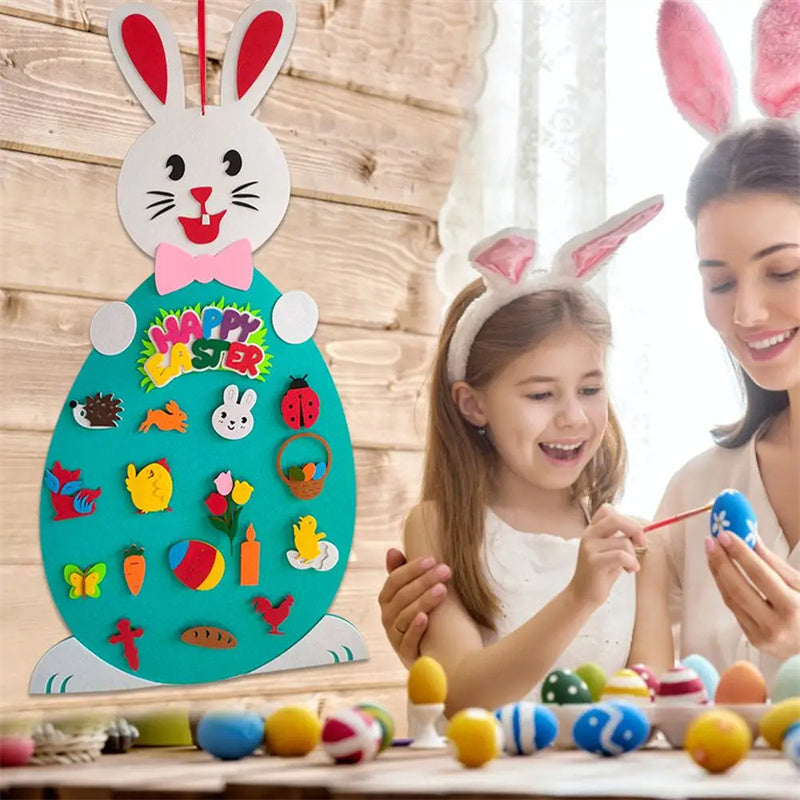 Ostern Kinder DIY Filz Hase