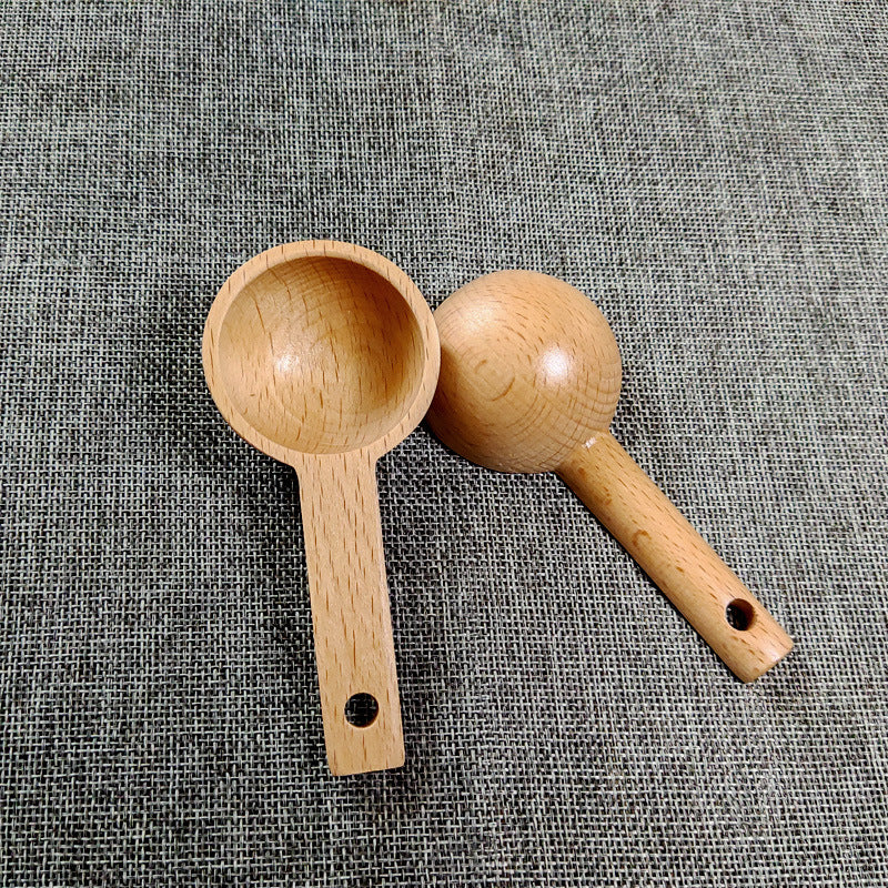 Wooden Spoon Black Walnut Coffee Beans Measuring Spoon