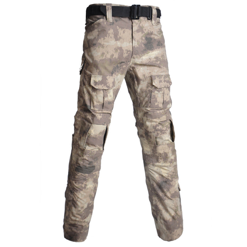 Camouflage Tactics Pants Scratch-resistant Wear-resistant Frog Combat Trousers