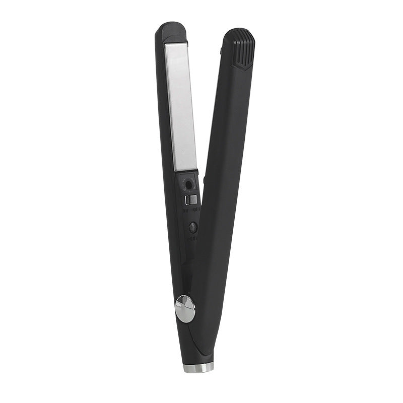 Usb Interface Mini Hair Curler And Straightener Dual-use Hair Curler