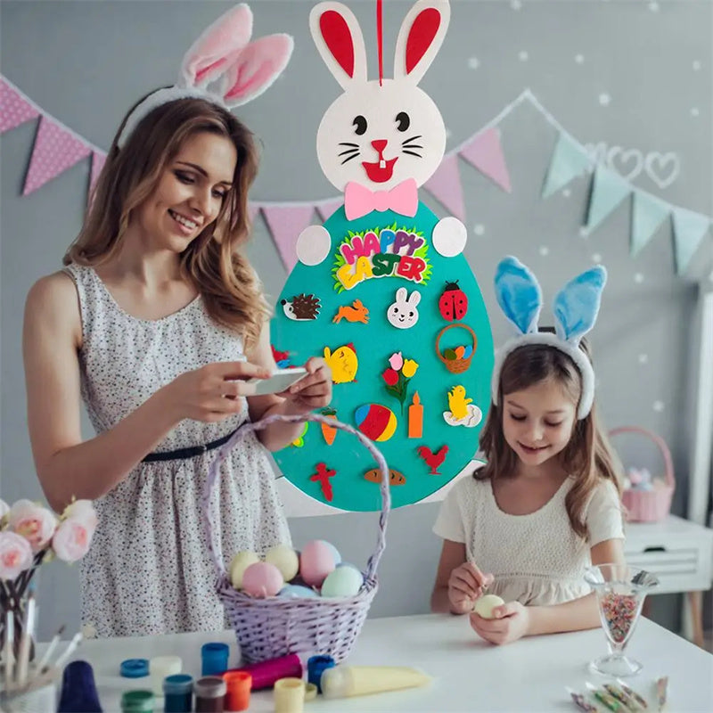 Ostern Kinder DIY Filz Hase