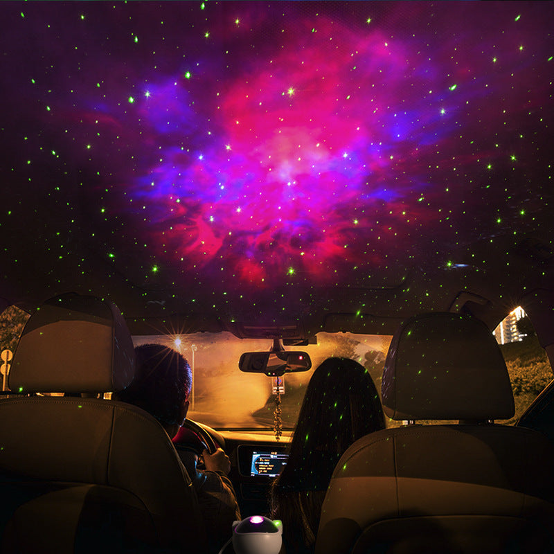 Kreative Astronaut Galaxy Starry Sky Projektor Nachtlicht USB Atmosphäre Schlafzimmer Tisch Lampe