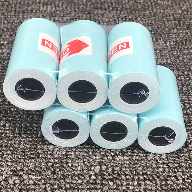 Color Label Printing Heat Sensitive Suitable For Self Adhesive Tape Back Adhesive Paper