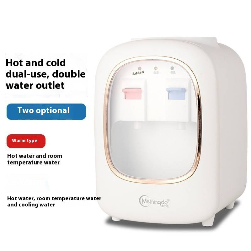 Small Ice-hot Cartoon Desktop Water Dispenser