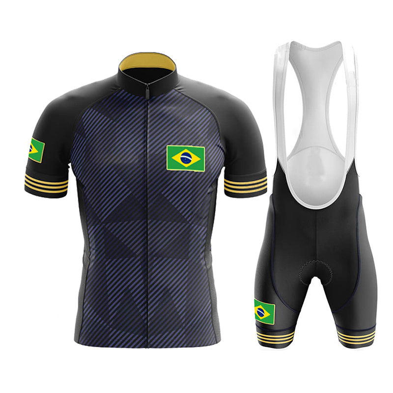 Summer Brazil Team Cycling Jersey Men's Tracksuit