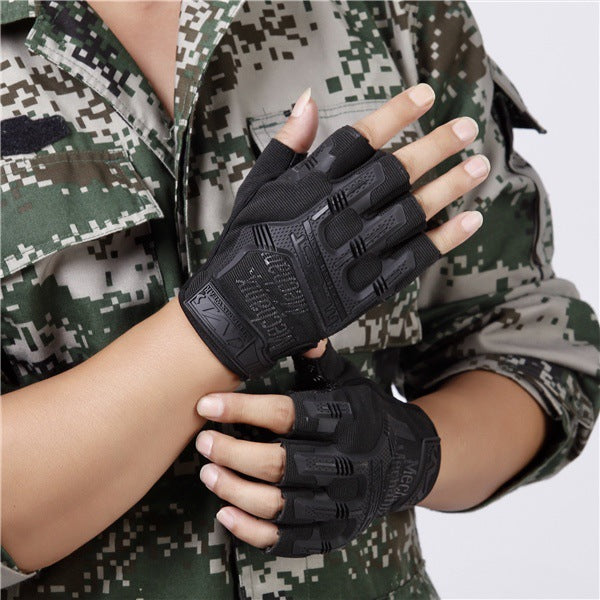 SEAL Free Soldier Half Finger Gloves Outdoor Combat Training Non-slip