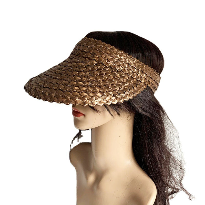 Women's Topless Sunscreen Beach Hat