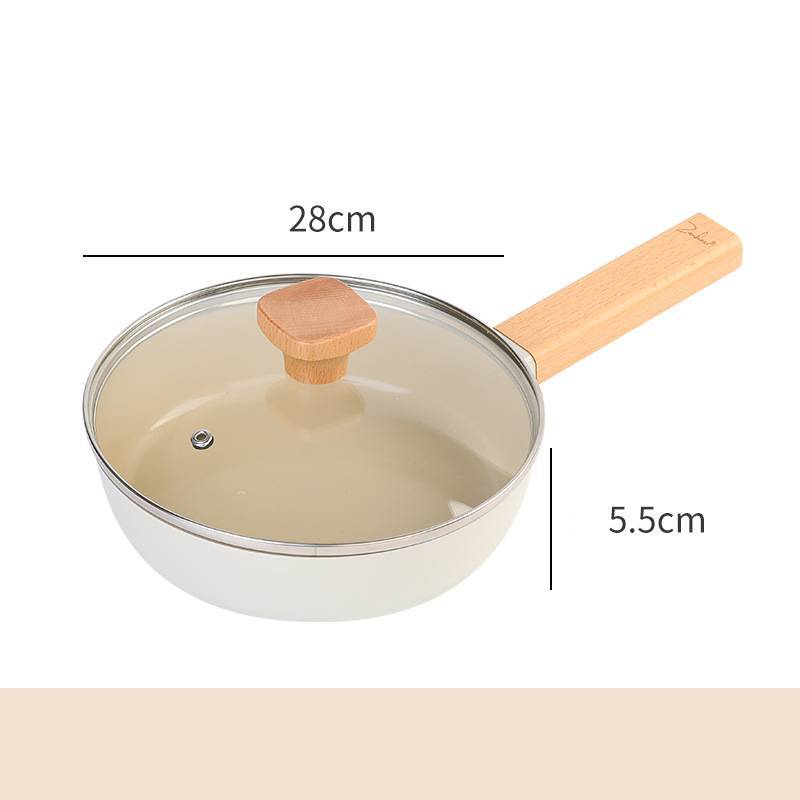 Ceramic Non-stick Pan For Gift Gas