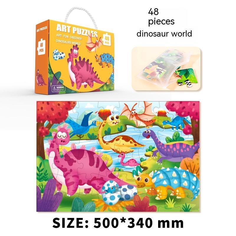 Gift Box Portable Puzzle Early Education Educational Toys