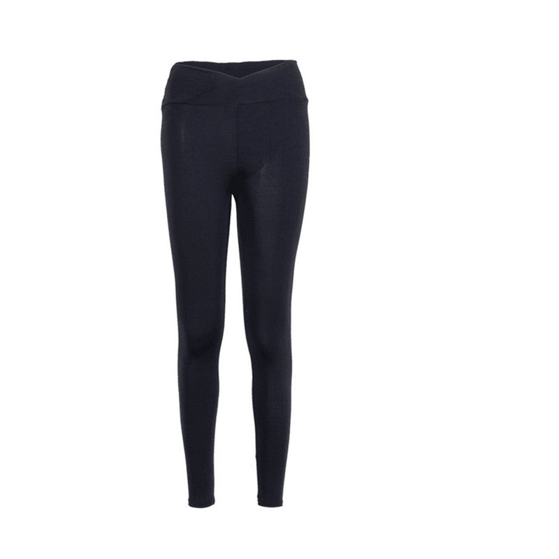 Modische Stretch-Leggings mit hoher Taille für Damen