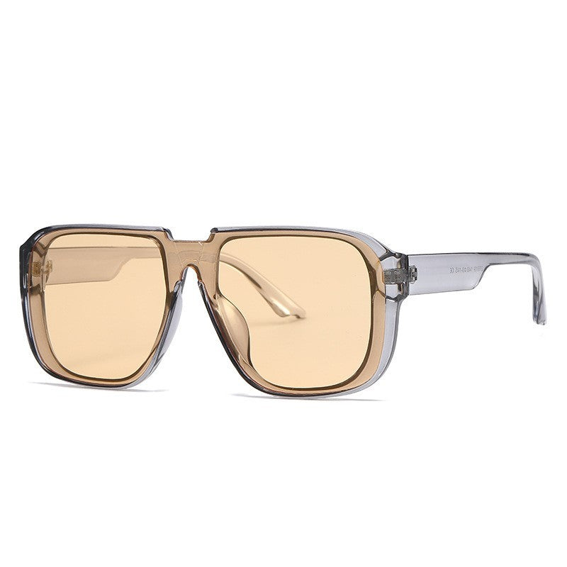 New One-piece Fashionable Sunglasses For Retro Women