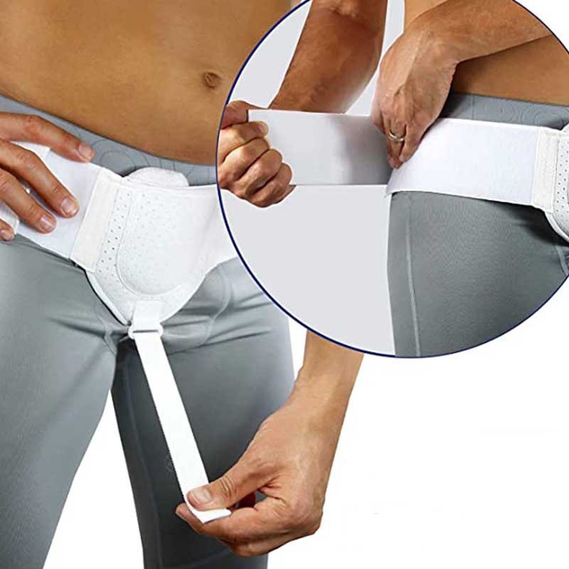 Male Small Intestinal Gas Groin Compression Belt