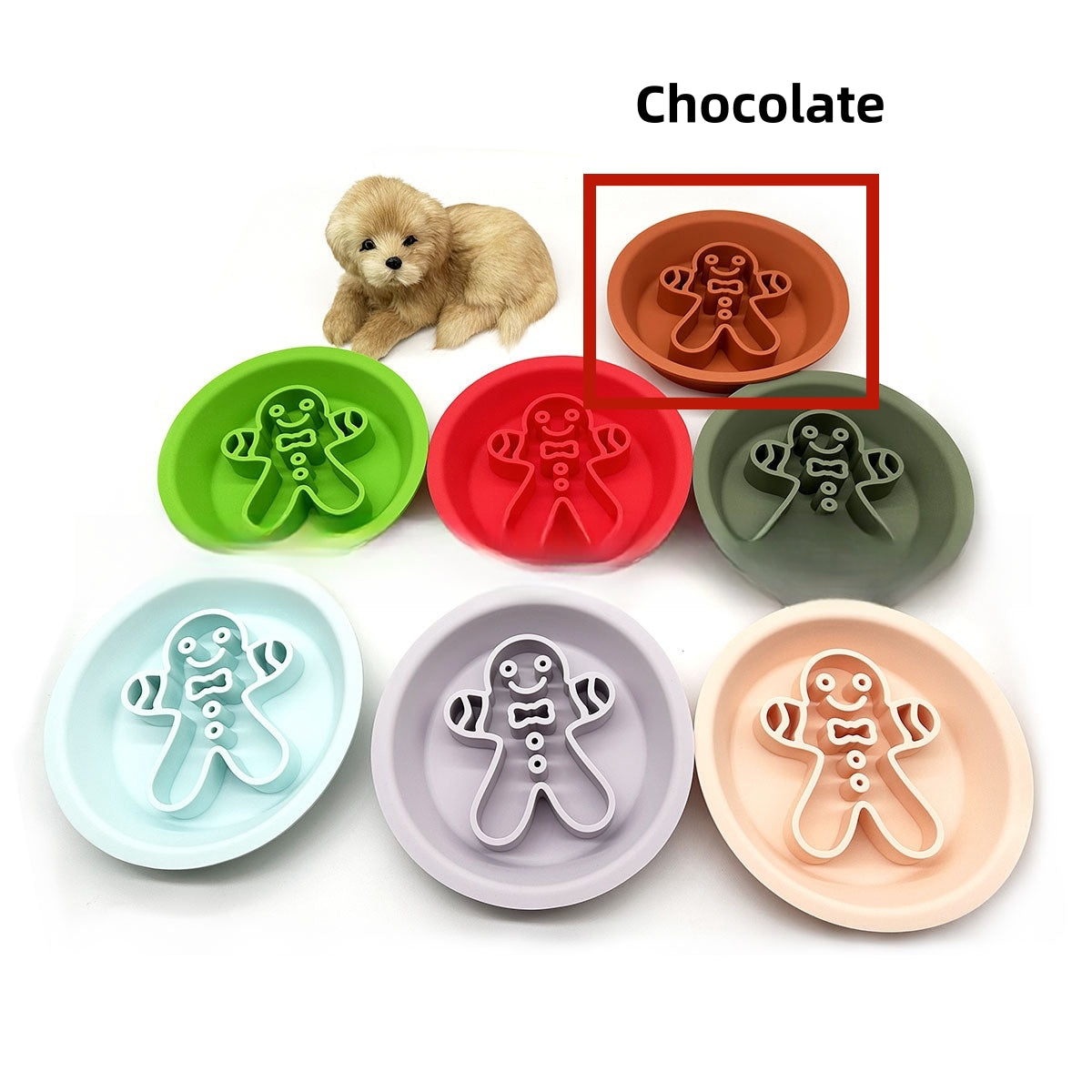 Pet Cat Dog Slow-eat Bowl Licking Two-in-one Anti-choke Non-slip Silica Gel Sucker Honeycomb Slow Food