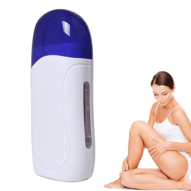 ProWax: Portable handheld hair removal machine with roll-on wax heater for professional use.