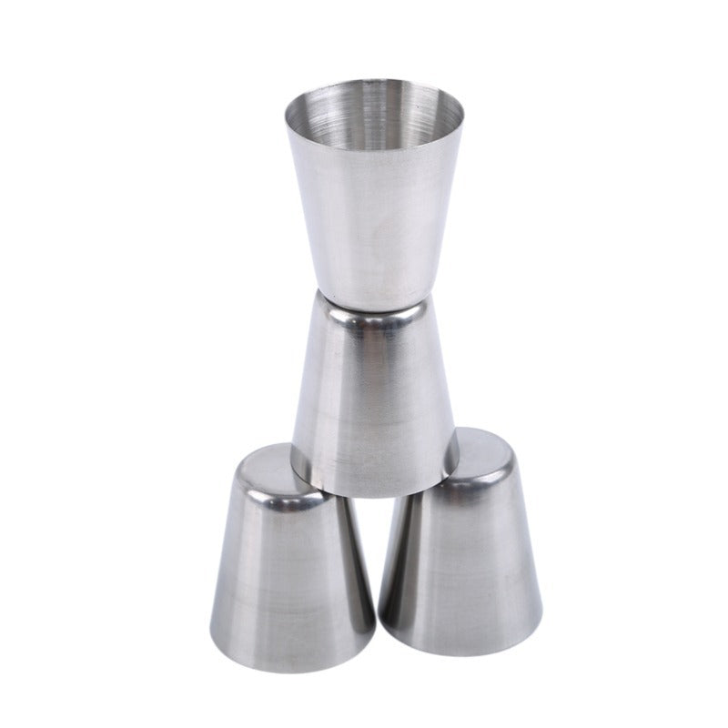 Simple 30 Ml Stainless Steel Thickened Outdoor Carry Tass Free PU Leather Cup Cover