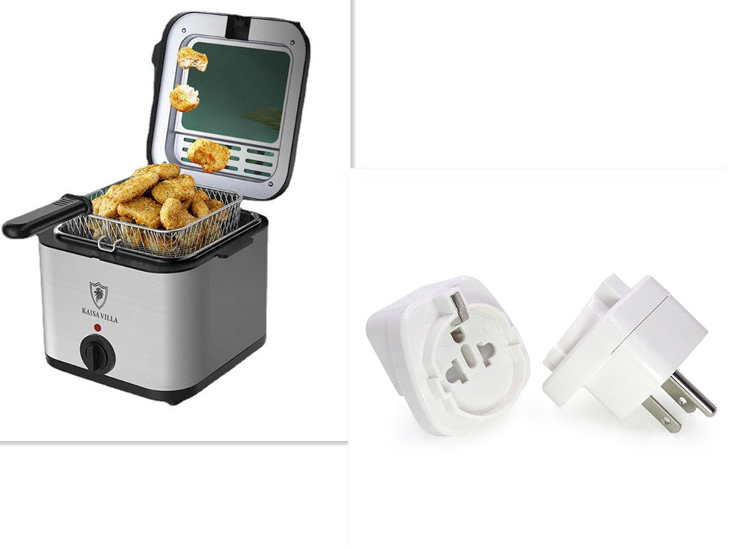 Visual Multifunctional Electric Air Fryer Skewer French Fries Machine