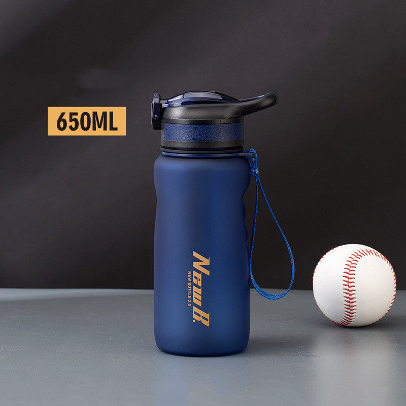 Large capacity sports portable water bottle