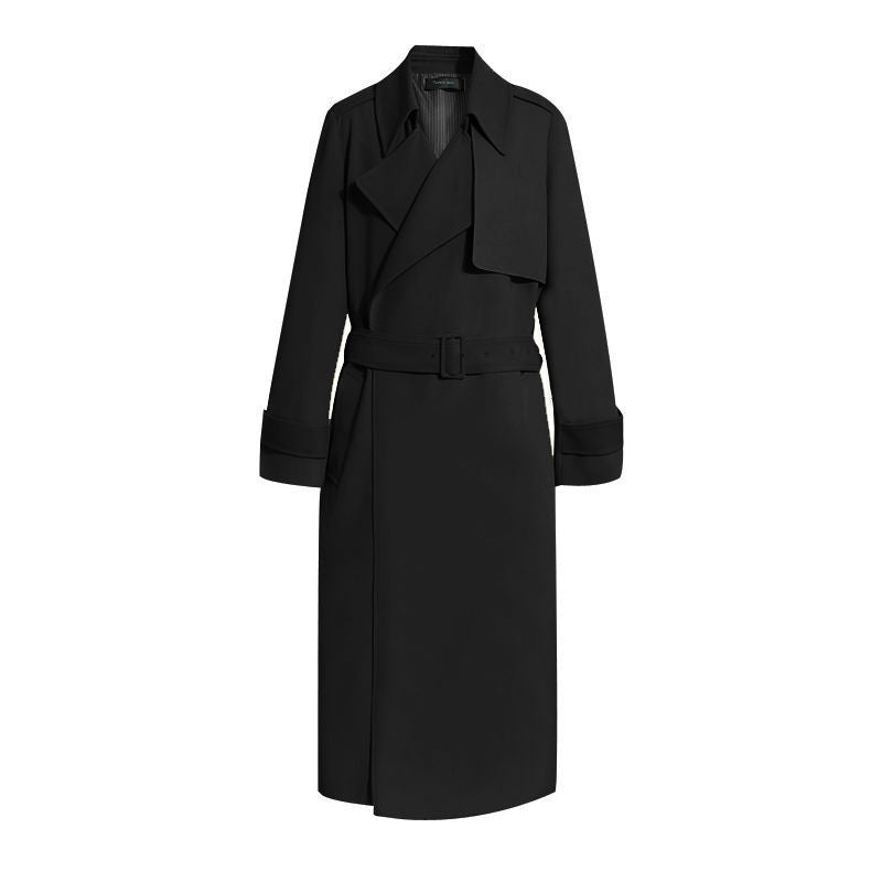 OverKneeStyle: Mittellanger Overknee-Trenchcoat für einen anspruchsvollen und stylischen Look.