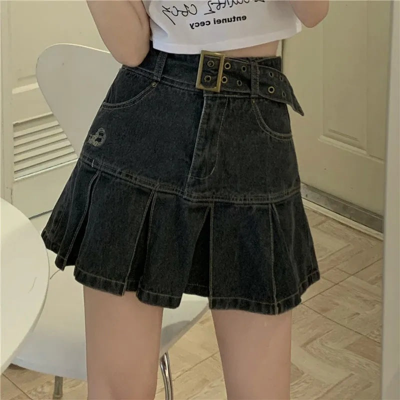 New Design Sense Pleated Skirt For Women