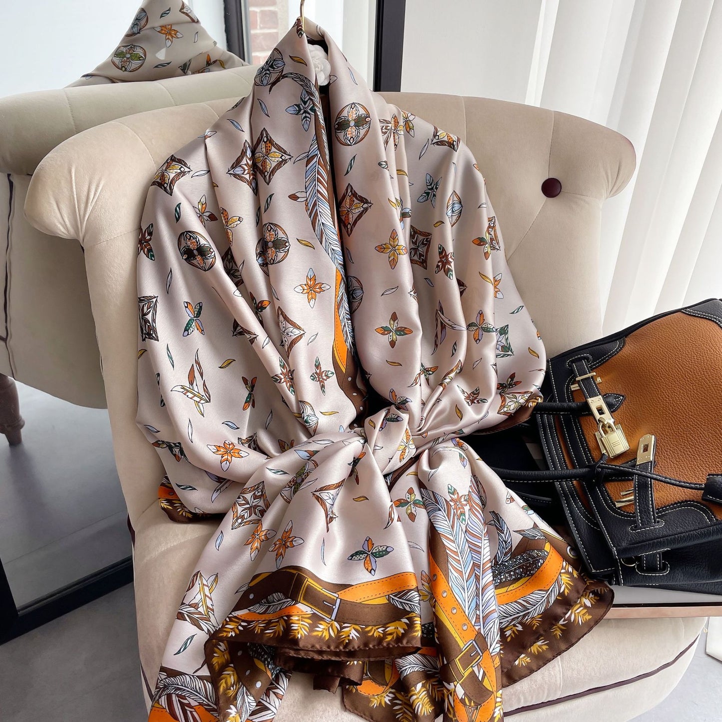 Western Style Fashion Scarf Long Shawl