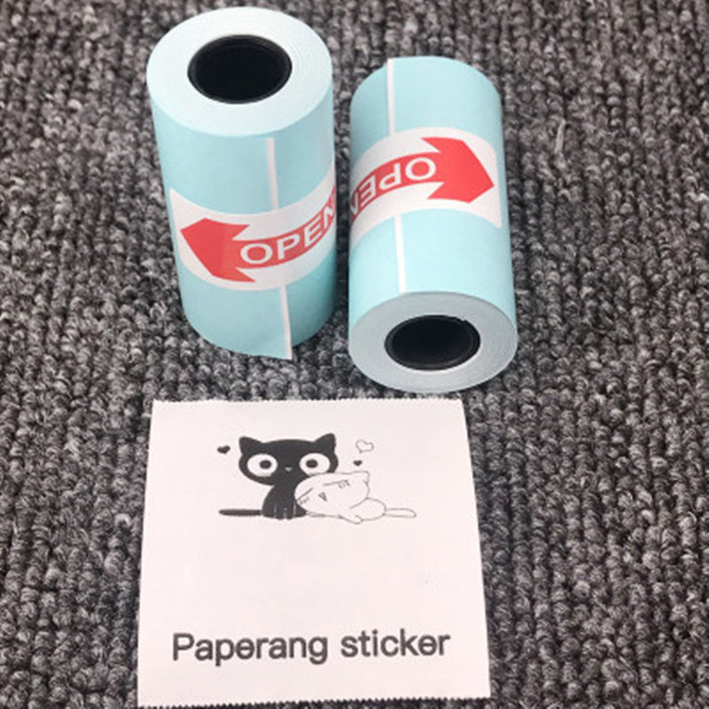 Color Label Printing Heat Sensitive Suitable For Self Adhesive Tape Back Adhesive Paper