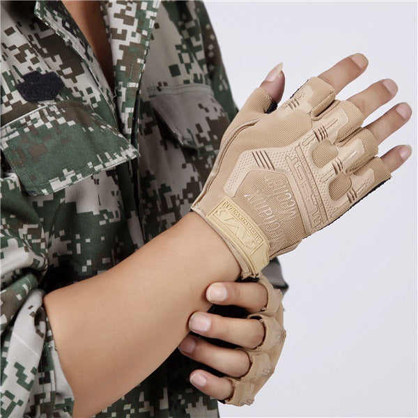 SEAL Free Soldier Half Finger Gloves Outdoor Combat Training Non-slip