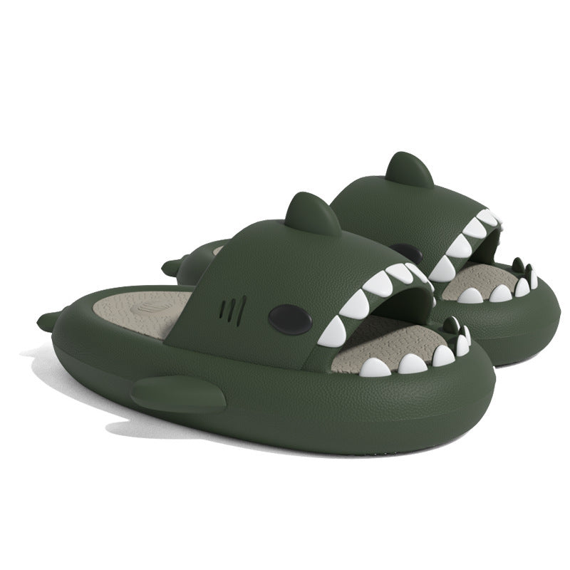 Women's Three-generation Shark Slippers For Summer