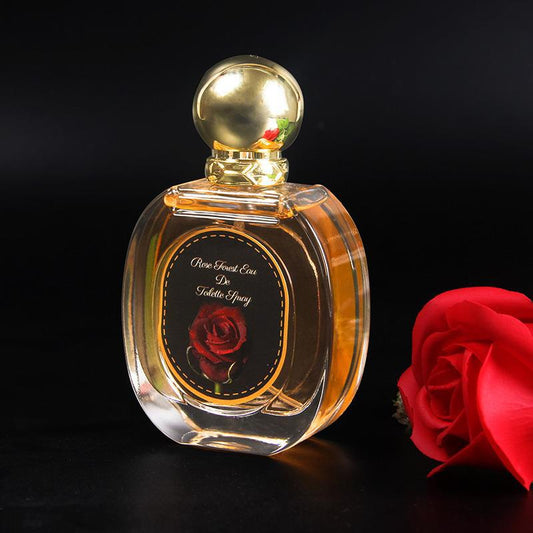 Experience Lasting Fragrance with Rose Forest Perfume for Women by Essence Elysium.