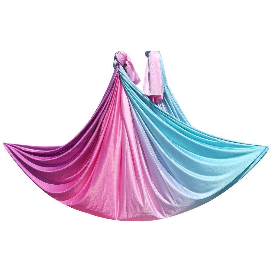 Home Color Gradient Aerial Yoga Hammock Fabric