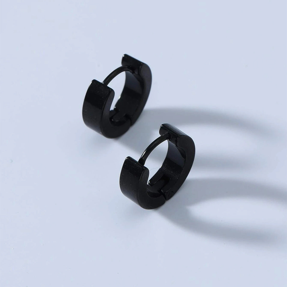 Geometric Circle Earrings For Men