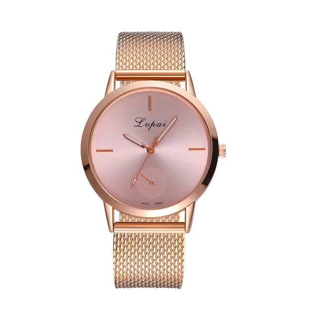 Women's Casual Quartz Stainless Steel Watch