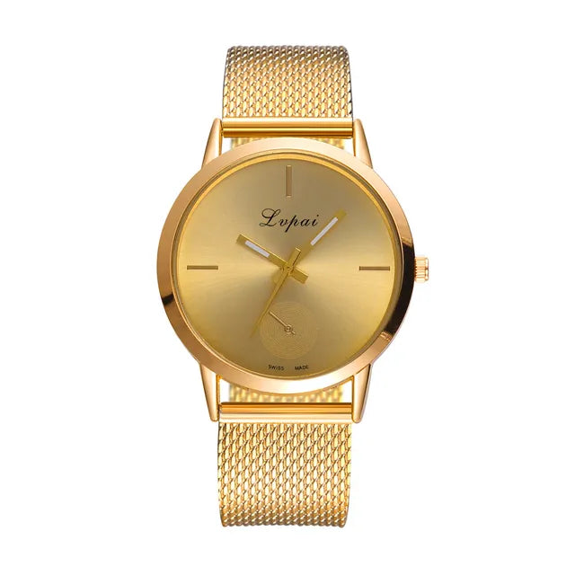 Women's Casual Quartz Stainless Steel Watch