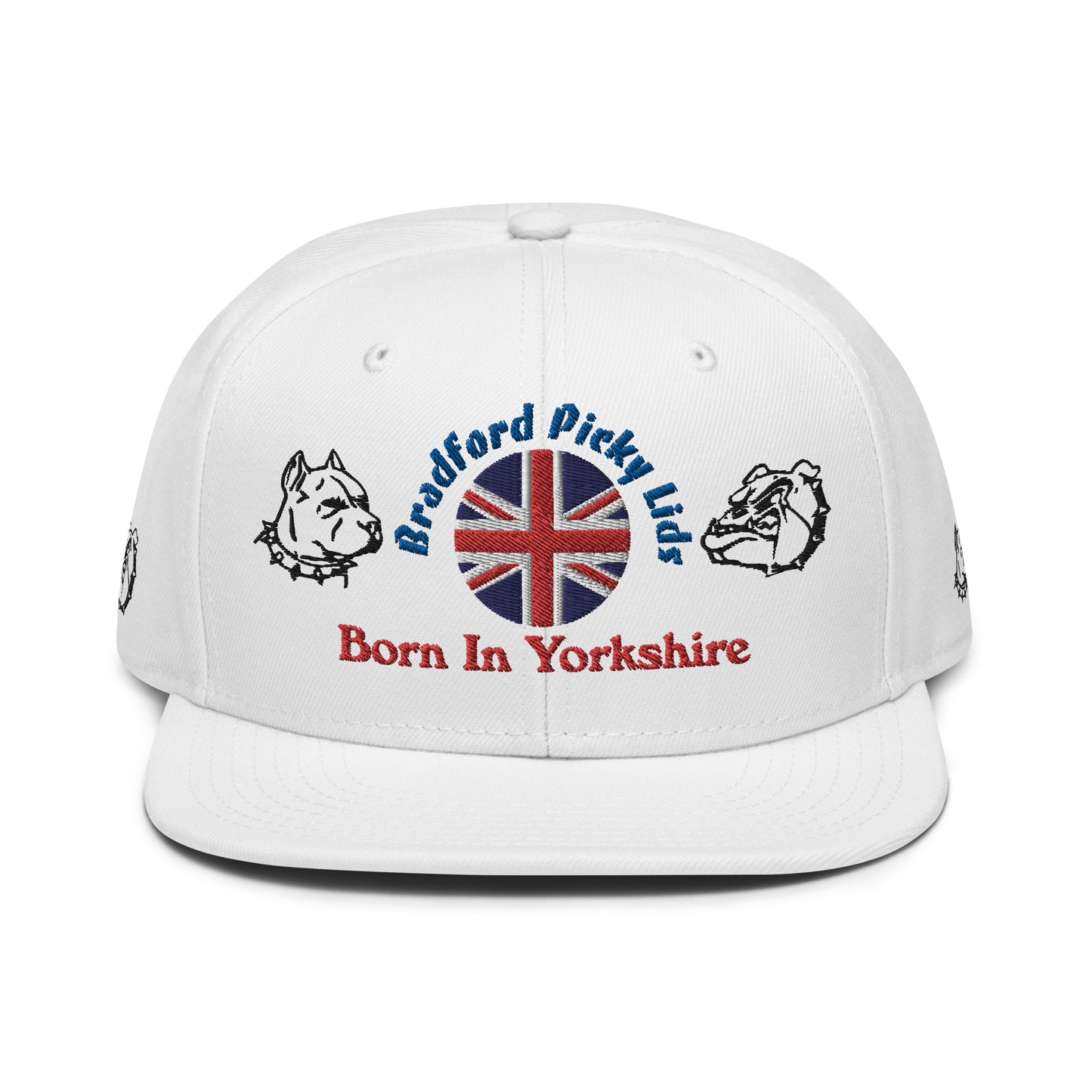 CWS Bradford Peaky Lids „Born in Yorkshire“ Snapback-Mütze von Cozy Winter Store