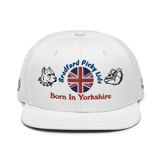 CWS Bradford Peaky Lids " Born in Yorkshire" Snapback Hat by Cozy WInter Store