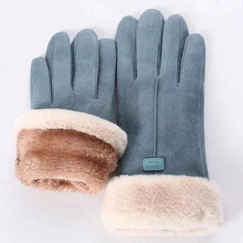 Modische Handschuhe für den Winter